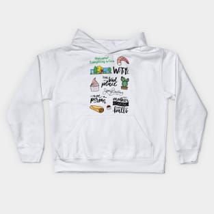 The Good Place TV Show Art Kids Hoodie